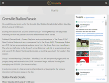 Tablet Screenshot of grenville.com.au
